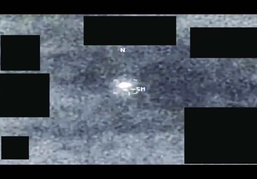As imagens provavelmente foram obtidas por um sensor infravermelho a bordo de uma plataforma militar dos EUA que operava na área de responsabilidade do Comando Central dos Estados Unidos em 2022.