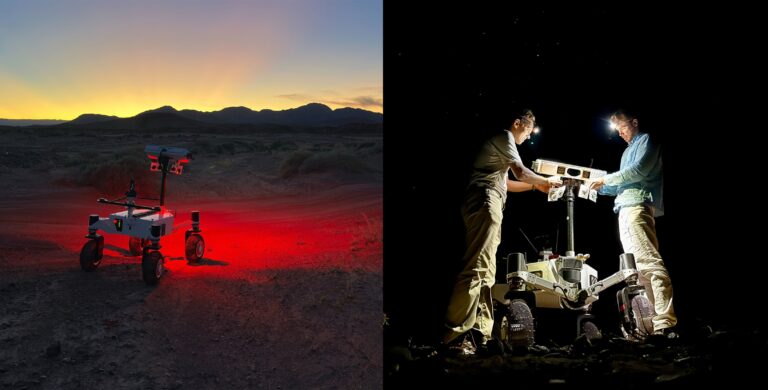 A NASA está testando o ERNEST, um rover experimental criado para explorar terrenos extremos da Lua e de Marte.